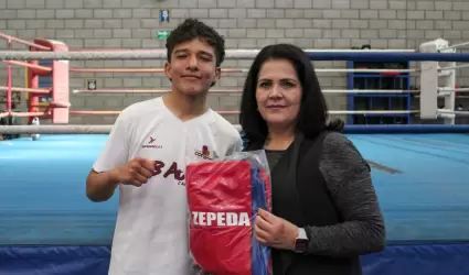 Uniformes representativos a boxeadores