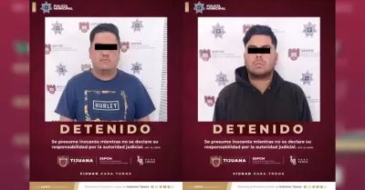Captura a dos presuntos responsables de herir a persona