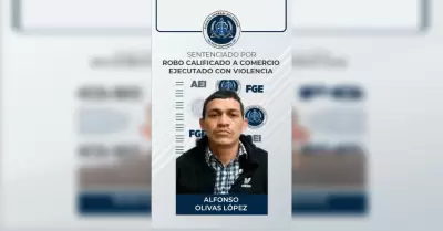 Sentencian a sujeto por robo calificado con violencia