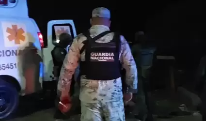 Agente de la Guardia Nacional muere ahogado.