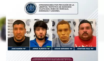 Cuatro pr�fugos de la ley