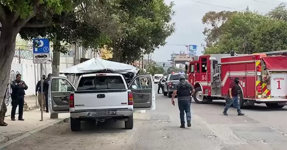 Baleados en Centro