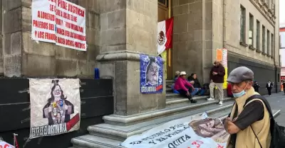 Fachada de la Suprema Corte el lunes 24 de abril