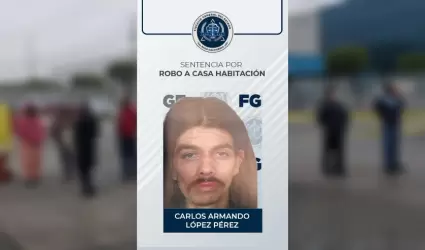 Responsable de robo de vivienda