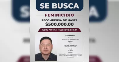 Buscado por presunto feminicidio