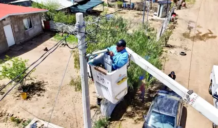 Alumbrado publico en delegaciones