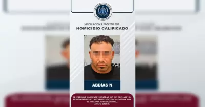 Sujeto detenido por homicidio