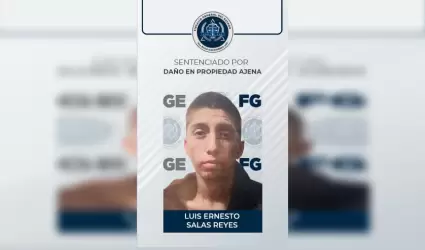 Detenido dao en propiedad ajena