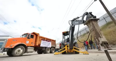 Reconstruccin de calle 12 en Zona Industrial