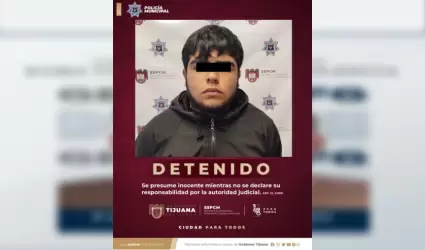 Joven detenido por tener arma de fuego