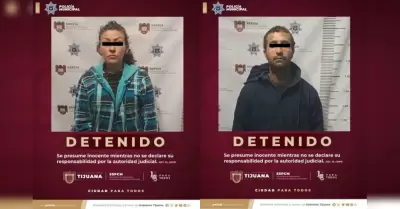 Pareja detenida