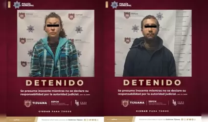 Pareja detenida