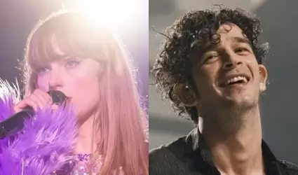 Medios aseguran que Taylor Swift y Matty Healy son novios.