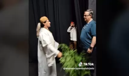 Marcelo Ebrard en Catemaco