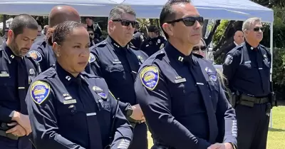 Rinden homenaje a oficiales y agentes cados