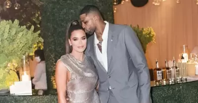 Khlo Kardashian y Tristan Thompson tienen dos hijos.