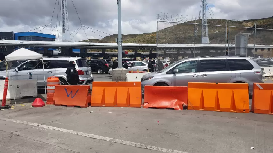 Cierran de la garita de San Ysidro por simulacro