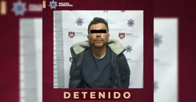 Detenido dos rdenes de aprehensin activas