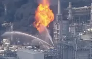 Pemex niega que sea de su propiedad planta incendiada en Deer Park