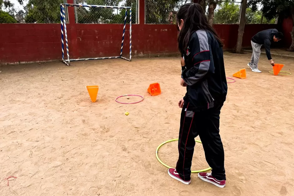 Estudiantes de la escuela Telesecundaria 19