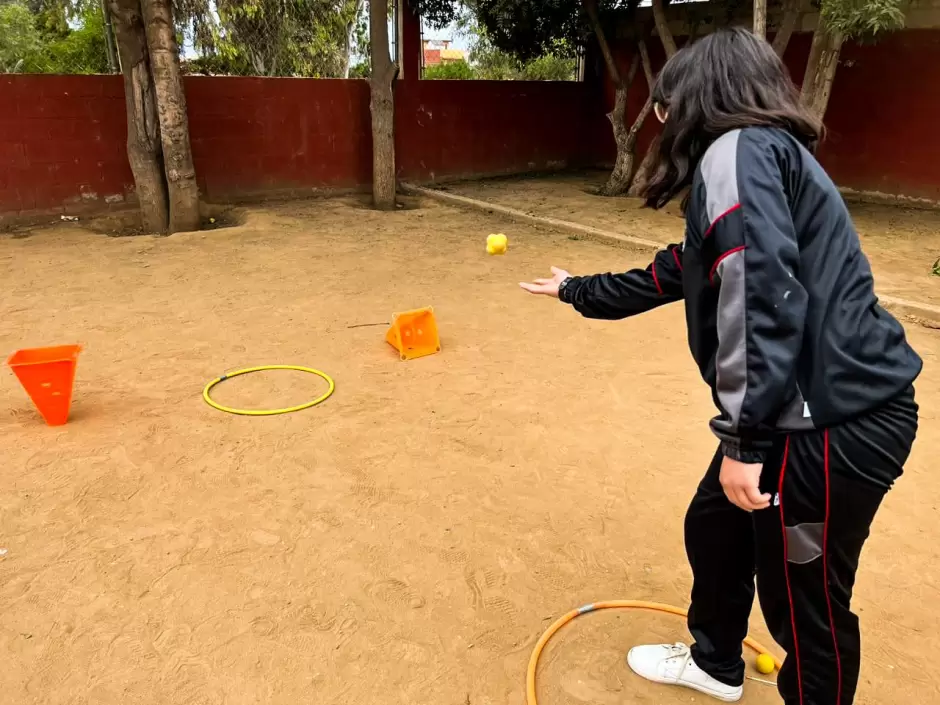 Estudiantes de la escuela Telesecundaria 19