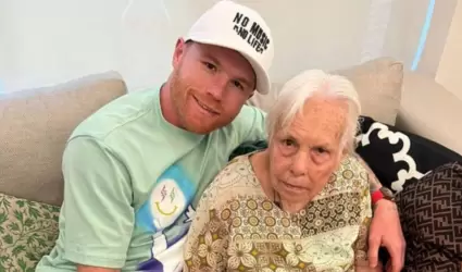 "Canelo" lvarez y su abuelita materna