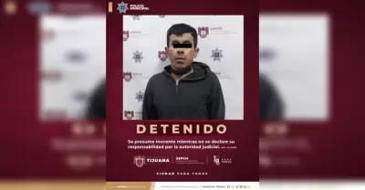 Detenido en Playas de Tijuana