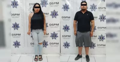 Pareja detenida