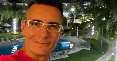 Sergio Seplveda asisti a la Feria Nacional de San Marcos.