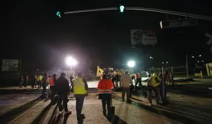 Bacheos nocturnos en Tijuana