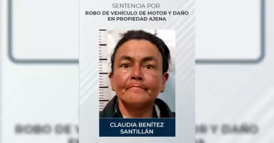 Sentencia por robo de vehculo