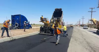 Trabajos en calzada Cetys