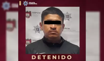 Detenido con revlver