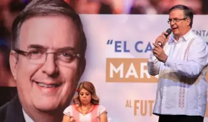 Marcelo Ebrard en gira de trabajo por Oaxaca