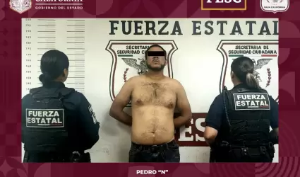 Detenido por amenazar a su familia y a autoridades