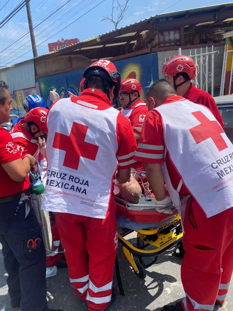 Atencin de emergencia por explosin