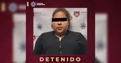 Detenida con arma