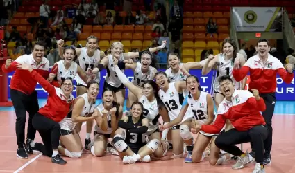 Subcampeonas de la Copa Panamericana Sub19 de voleibol