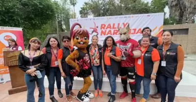 Rally Naranja, por la prevencin de la violencia en nios, nias y adolescentes