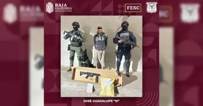 Detenido con fusil de asalto