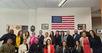 Actividad convocada por la embajada de Estados Unidos en Mxico