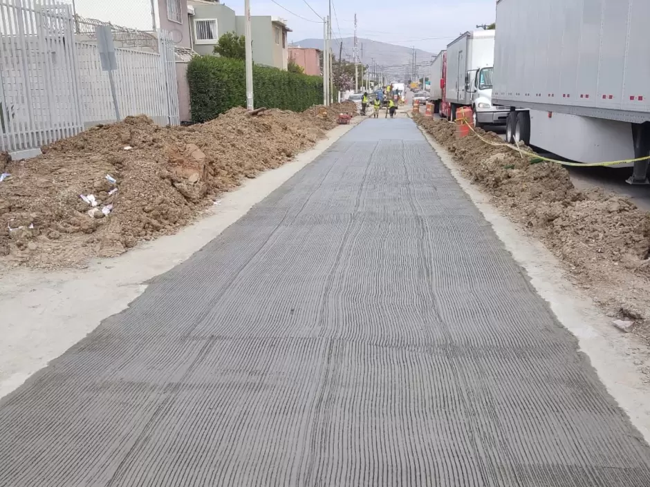 Trabajos en red de alcantarillado sanitario