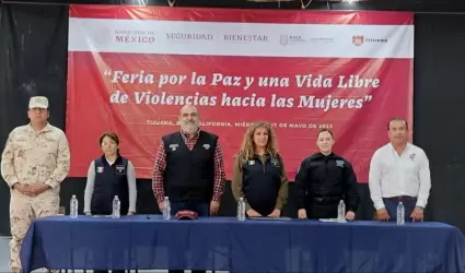 Feria por la paz y una vida libre de violencia hacia las mujeres