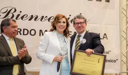 Reconocimiento al senador Ricardo Monreal