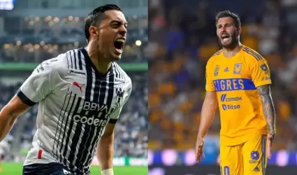 Rogelio Funes Mori y Andr-Pierre Gignac