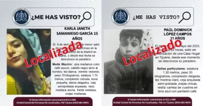 Localizaron 2 menores desaparecidos