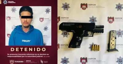 Detenido con arma