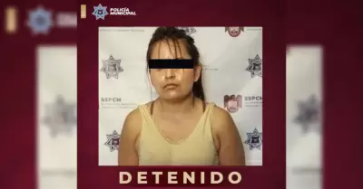 Mujer detenida