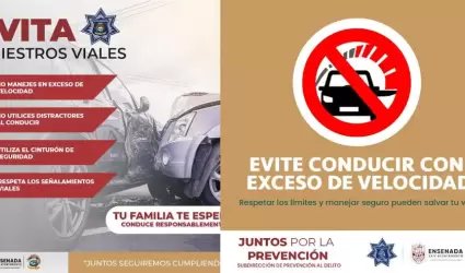 Evita siniestros viales