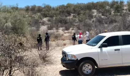 Localizaron una osamenta y prendas de vestir en la colonia Altares